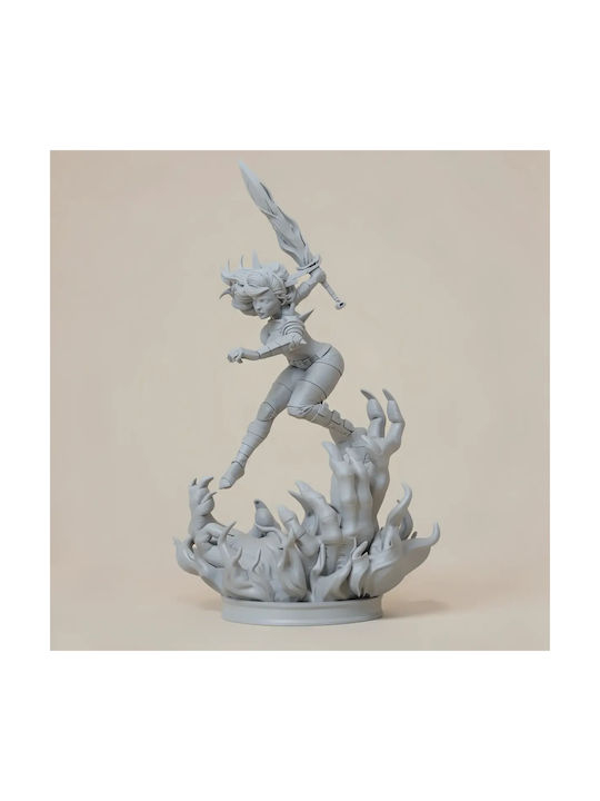 Άβαφη 3d Φιγούρα Magik Pose 2 From X Men Βάψιμο Diy Δώρο Χρώματα 20 Cm 1:8