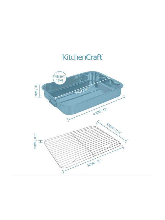 Kitchen Craft Backform Aus Rostfreiem Stahl 31x43cm