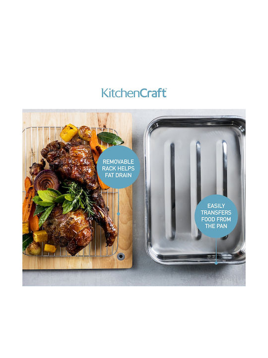 Kitchen Craft Backform Aus Rostfreiem Stahl 31x43cm