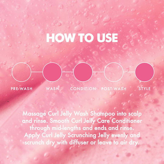 Umberto Giannini Curl Starter Kit Haarpflege- & Styling-Set für Lockiges Haar mit Shampoo & Conditioner 3tlg