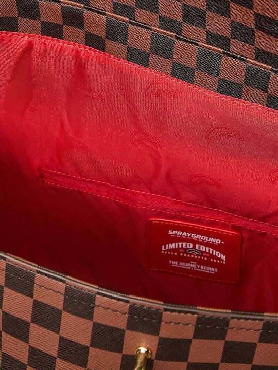 Sprayground Schulranzen Schulter Braun Sprayground Schulranzen Schulter Braun