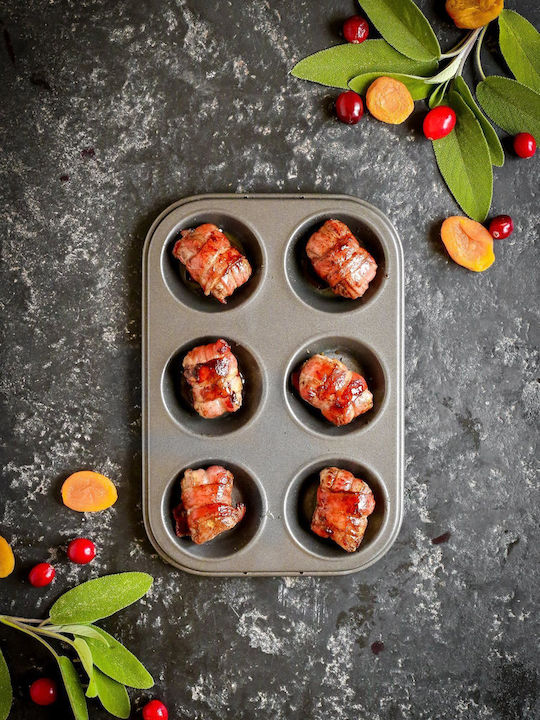 Kitchen Craft Φόρμα Ζαχαροπλαστικής για Cupcakes/Muffins 27x18εκ.