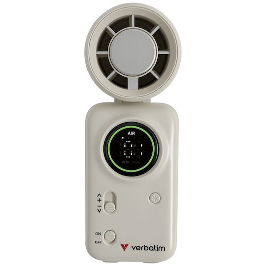 Verbatim Cool `n` Go Ventilator de mână 10W Alb