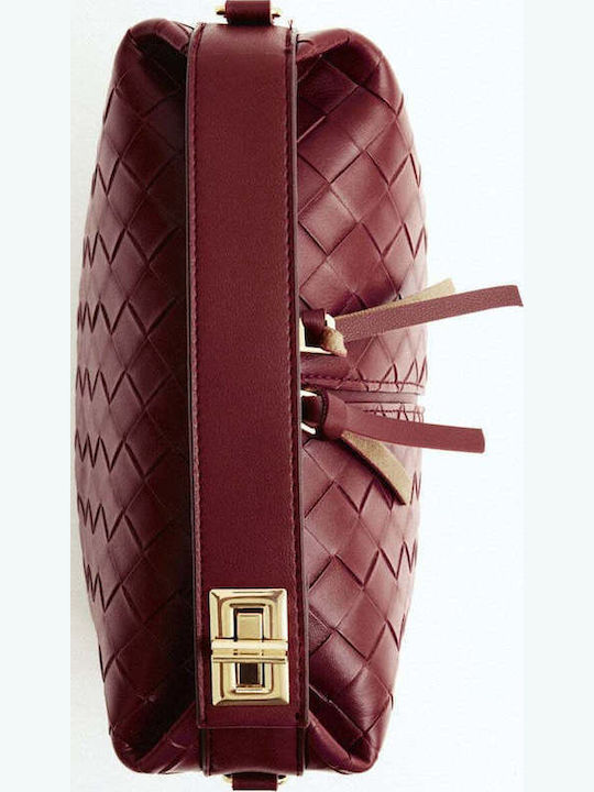 Women's Shoulder Bag Burgundy