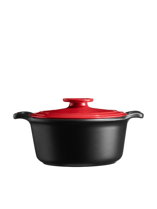 Emile Henry Ρηχή Κατσαρόλα από Μαντέμι 4lt / 28cm