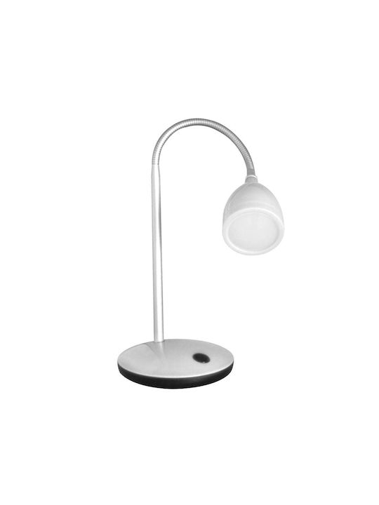 Lightex LED Настолна Лампа за Бюро в Бял Цвят