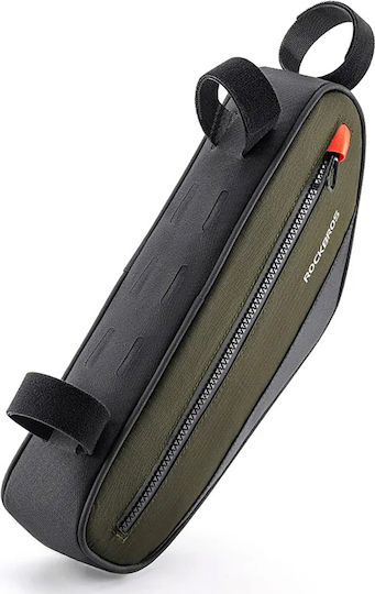Rockbros 30120079001 Bicycle Bag 1.7 L Frame Green Black 5907769361432