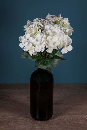 Stewehome Artificial White Hydrangea White Bouquet