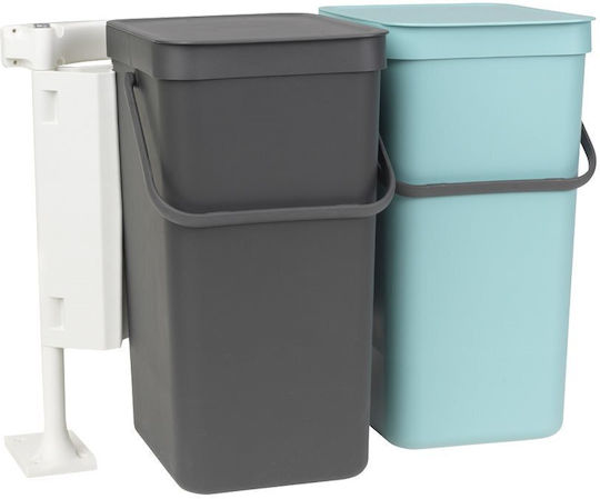 Brabantia Пластмасов Кош За Отпадъци 16л Зелен