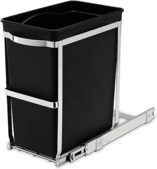 Simplehuman Πλαστικός Κάδος Απορριμμάτων 30lt