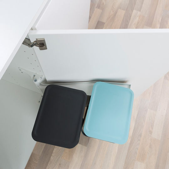 Brabantia Пластмасов Кош За Отпадъци 16л Зелен