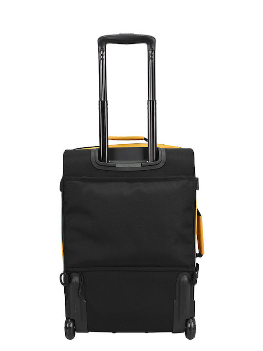 Paulter Cabin Fabric Yellow Travel Suitcase Height 53cm