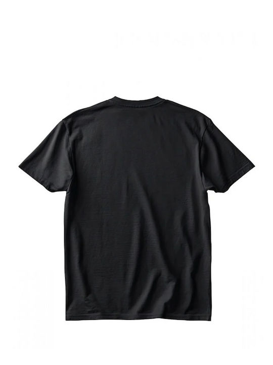 Men's T-shirt Horror Movie Graphic Print Black 63832