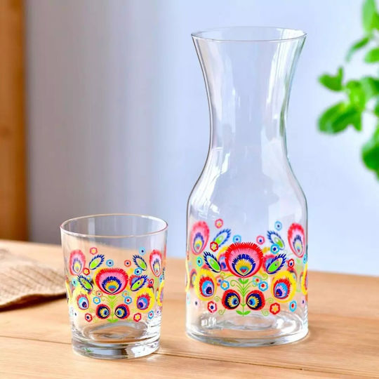 Krosno Set of Glass Water Glasses 250ml 6 Pieces