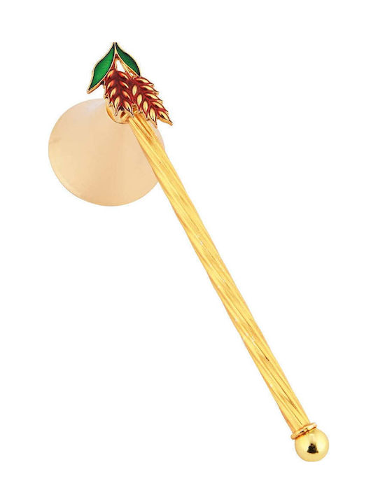 SteweHome Metal Candle Holder in Gold Colour 10x20cm
