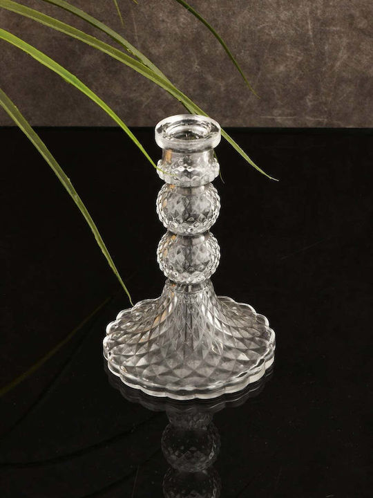 SteweHome Suport Lumanare Cristal