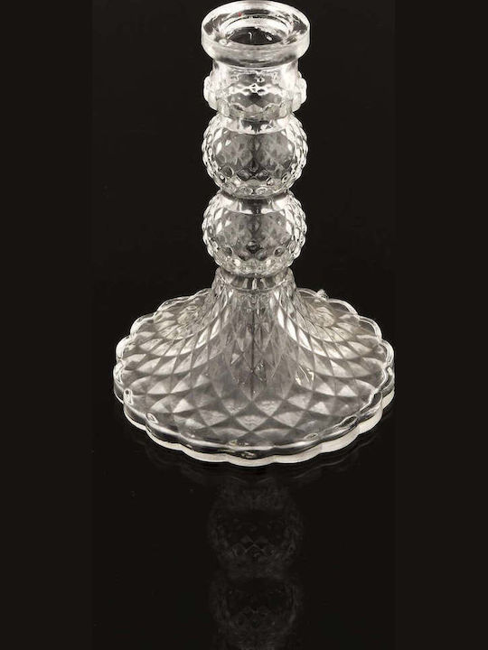 SteweHome Crystal Candle Holder 10x15cm