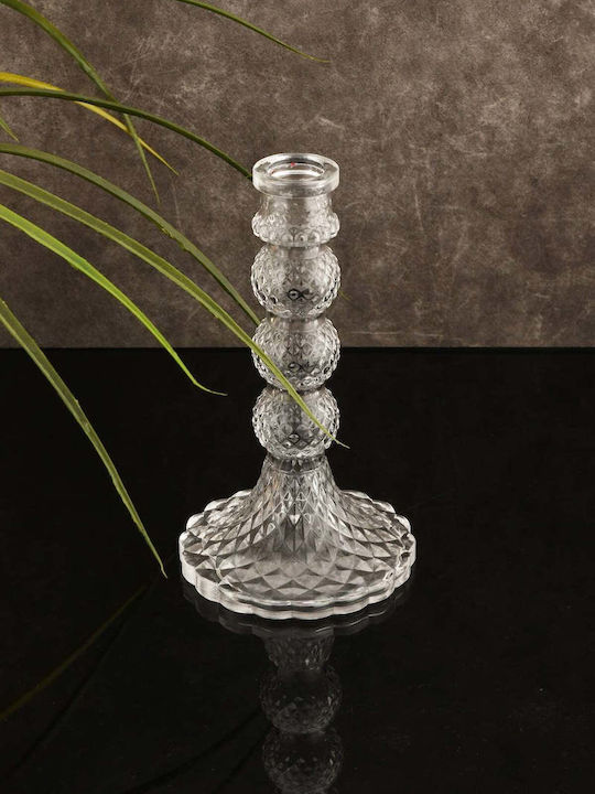 SteweHome Glass Candle Holder 10x15cm