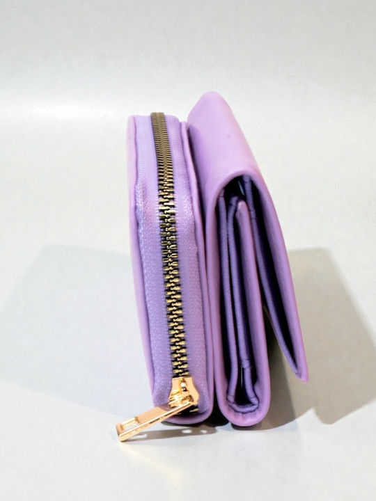 Kleines Damenbrieftasche Flieder