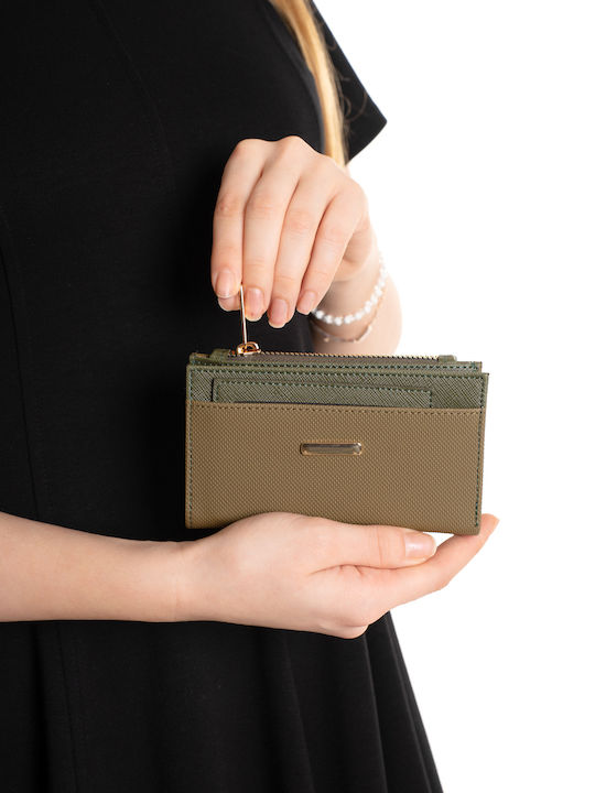 Kleines Damenbrieftasche Khaki
