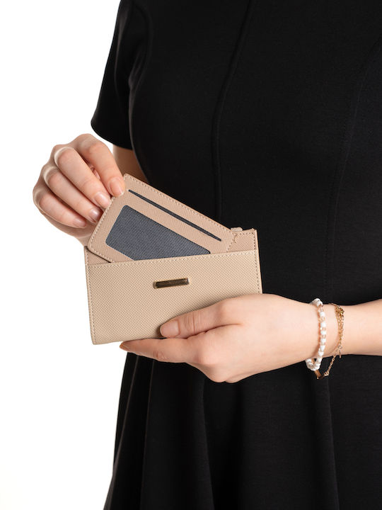 Kleines Damenbrieftasche Beige