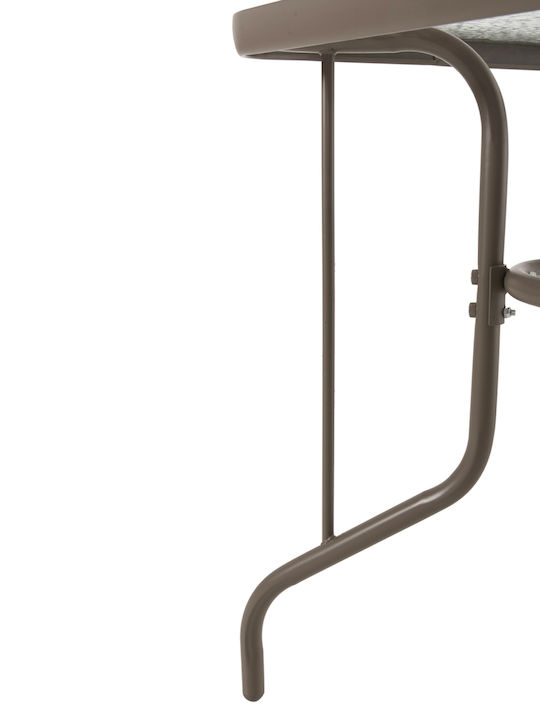 Garten- und Outdoor-Möbelsets Adam 5 Stücke Satin