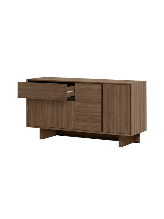 Wooden Sideboard Walnut 146x45x76.5cm