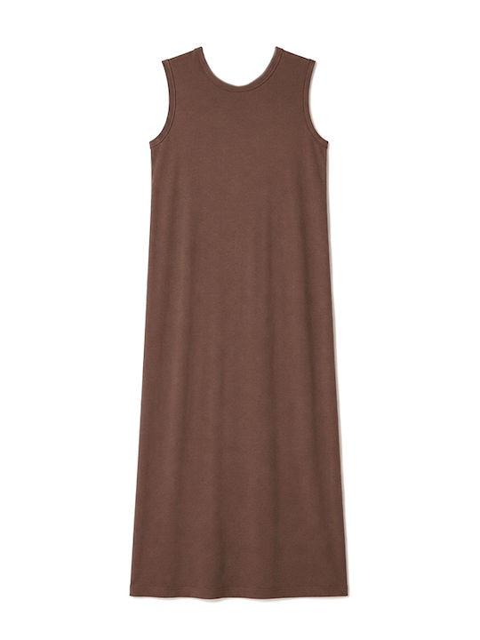 Summer Maxi Dress Brown