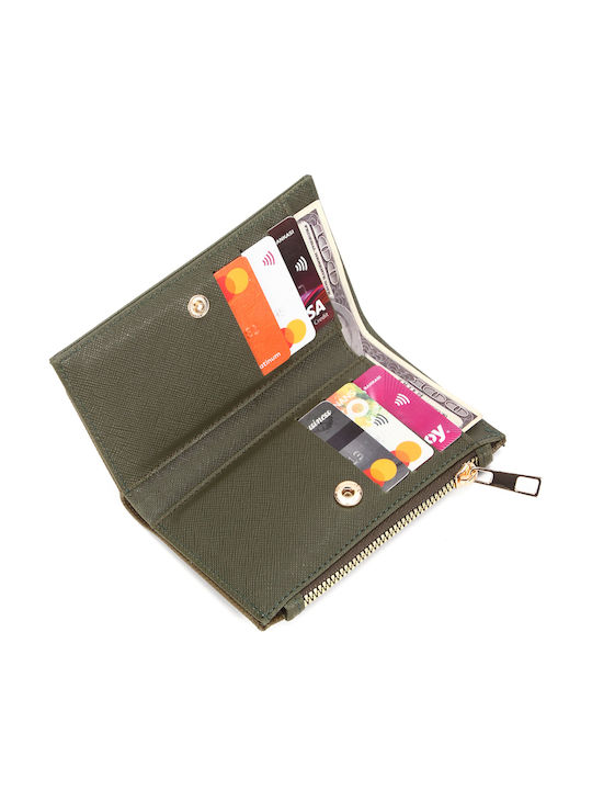 Kleines Damenbrieftasche Khaki