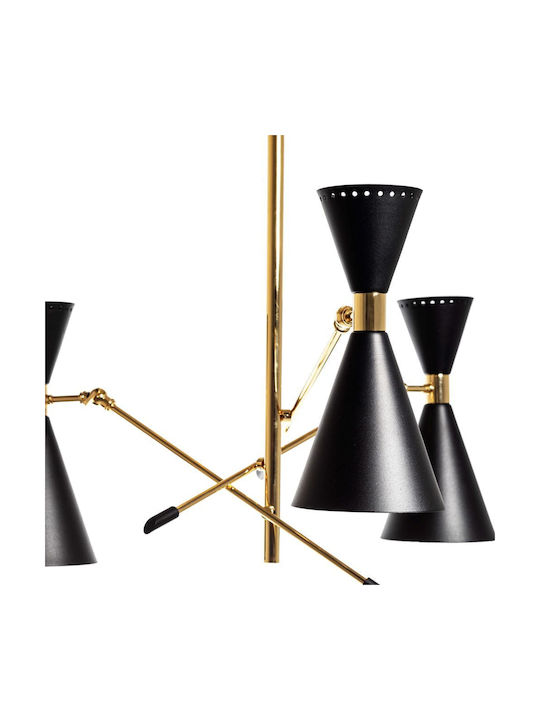 Deli Pendant Ceiling Light For 6 Bulbs E27 82x82cm