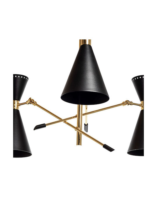 Deli Pendant Ceiling Light For 6 Bulbs E27 82x82cm