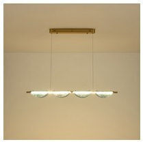 Eurolamp Κρεμαστό Φωτιστικό Χρυσό 120εκ.