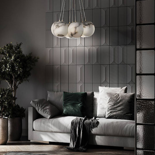 Kepler Ceiling Light LED With Warm White Light 45.6x45.6cm