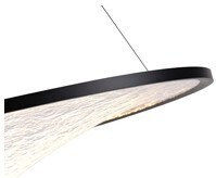 Eurolamp Deckenleuchte Schwarz 78x78x120cm