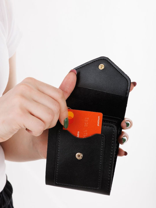 Kleines Damenbrieftasche Schwarz