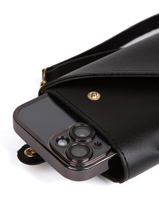 Small Leather Women's Wallet Black