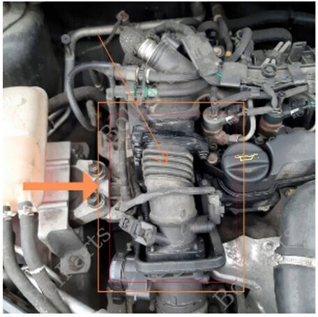 Γραμμή Πολλαπλή Εισαγωγής Ford C-max Focus Ii Focus C-max Volvo C30 S40 Ii V50 1231464