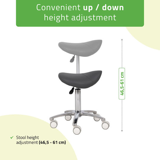 Habys Scaun Medical Cu Spătar Gri T-TACHA014