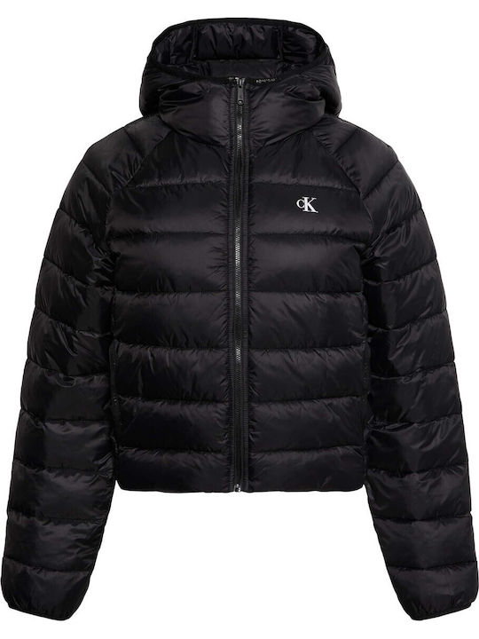 Късо дамско яке за зима Ck Packable