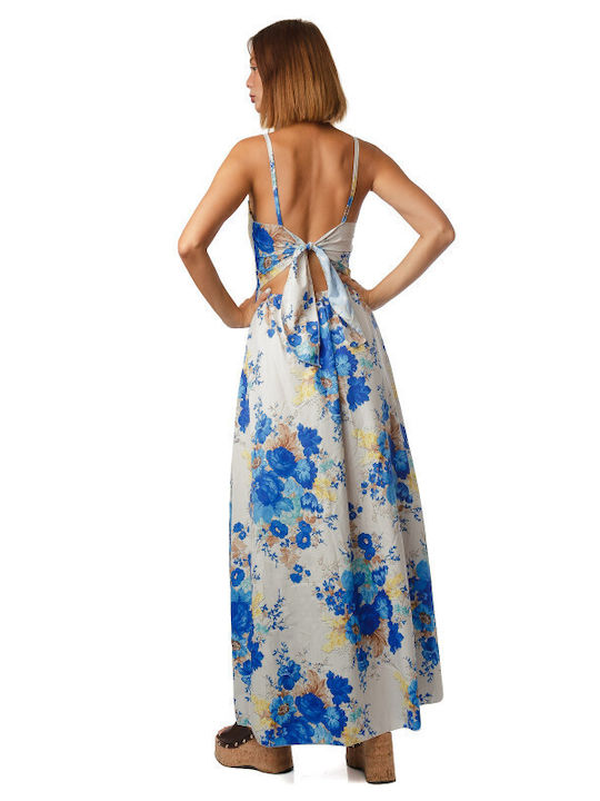 Sommer Midi Damenkleid Beige