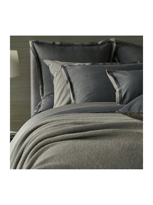 Celso De Lemos Bettbezug Einzelbett 135x200 Kroco Braun