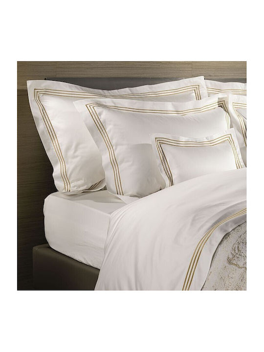 Celso De Lemos Bettbezug Baumwolle Einzelbett 135x200 Sateen