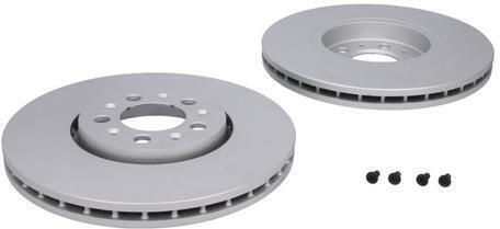 Ferodo Premier Coat+ Спирачен диск Автомобилен Комплект Преден Вентилиран Ø288mm Ddf1221c