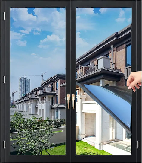 Folie Antisolară pentru Geamuri Auto Oglindă Fumurie 300x75cm