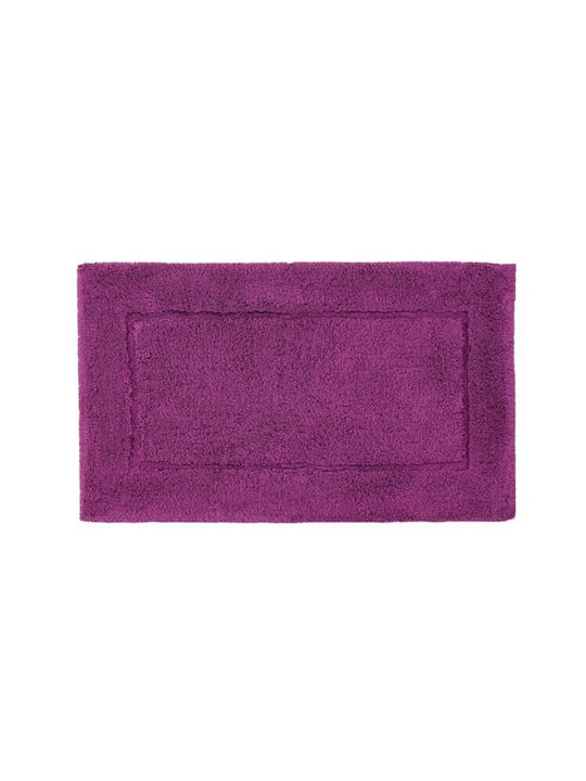 Abyss & Habidecor Bath Mat Cotton Square Must 70001-17514 Fuchsia 60x60cm