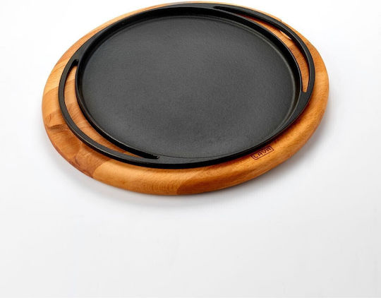 Lava Serving Platter Pizza Wooden Lavecoypz28k4
