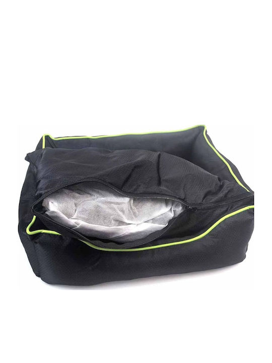Animal Hundebett Sofa Schwarz 120x110cm