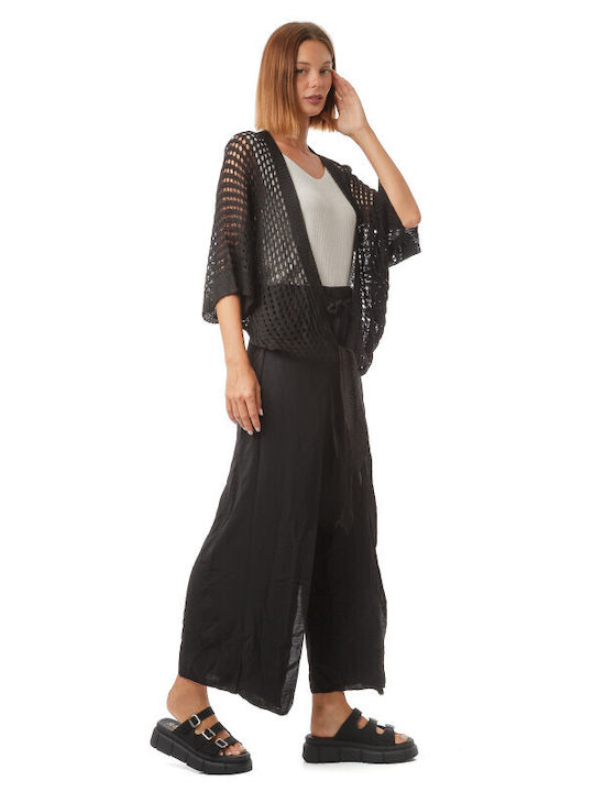 Silia D Damen Kaftan Bademode Schwarz