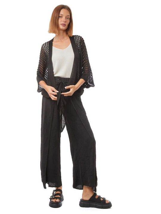 Silia D Damen Kaftan Bademode Schwarz