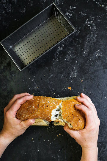 Kitchen Craft Φόρμα Ζαχαροπλαστικής για Κορμό από Αλουμίνιο 21x11x7εκ.